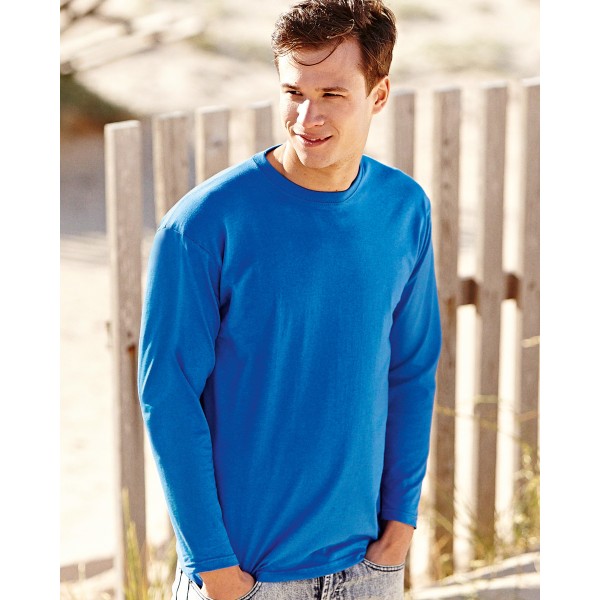 Fruit of the Loom Men's Long Sleeve T-shirts 