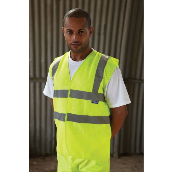 Hi-Vis Waistcoat for Personalised Workwear