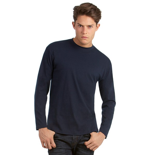 B&C Men's Long Sleeve T-shirts for Personalised Clothing