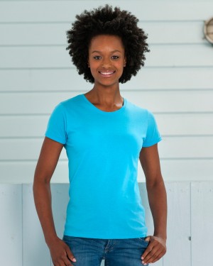 Russell Ladies Slim T-shirts for Custom Clothing 