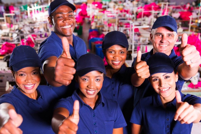 Gorras para uniformes de empresas