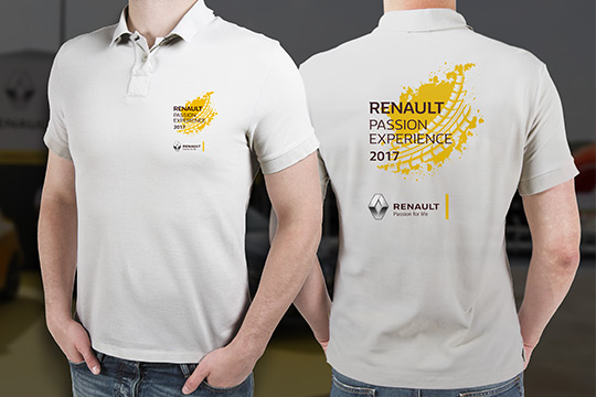 Polos publicitarios para Renault